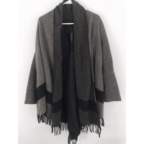 Zara Sweaters - ZARA Woman Open Cardigan Poncho Sweater Small